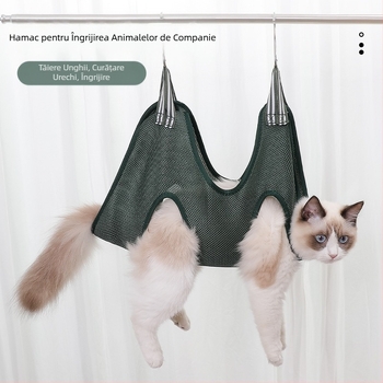 Hamac pentru animale de companie transfrontalier, pentru frumusețe, pisică, câine, unghii, tuns, pisică mică și medie, hamac pentru frumusețe, pentru animale de companie, consumabile