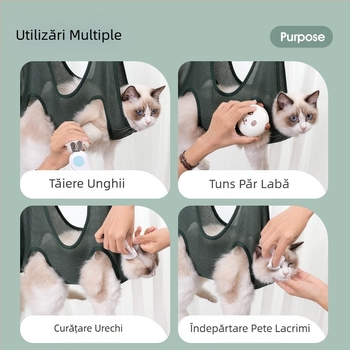 Hamac pentru animale de companie transfrontalier, pentru frumusețe, pisică, câine, unghii, tuns, pisică mică și medie, hamac pentru frumusețe, pentru animale de companie, consumabile