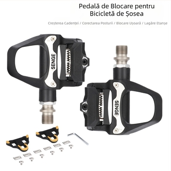 Pedale pentru bicicletă de șosea, cu sistem de blocare din nailon, cu sistem de blocare automată, Keo
