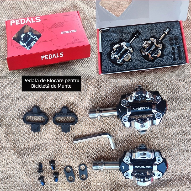 Pedale pentru bicicletă de șosea, cu sistem de blocare din nailon, cu sistem de blocare automată, Keo