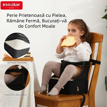 Scaun pliabil portabil impermeabil Amazon pentru copii, pernă înălțată, scaun de luat masa pentru bebeluși, pernă înălțată transfrontalieră