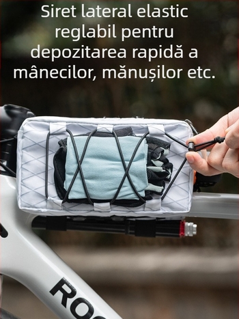 Geantă de bicicletă Locke Brothers, geantă frontală, geantă pentru șa auto, geantă pentru drum de munte, instalare suspendată, echipament de echitație