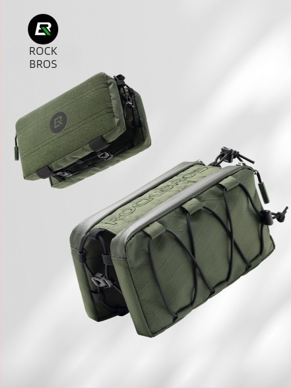 Geantă de bicicletă Locke Brothers, geantă frontală, geantă pentru șa auto, geantă pentru drum de munte, instalare suspendată, echipament de echitație