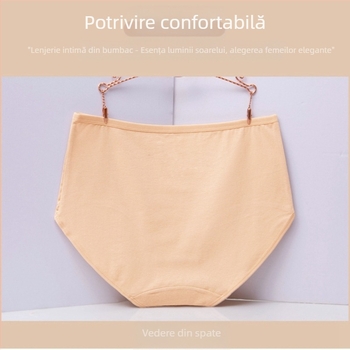 Lenjerie intimă mărime extra mare pentru femei 100-150 kg chiloți pentru mame din bumbac pur plus grăsime postpartum mărită grăsime mm pantaloni extra mari