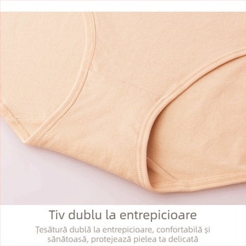 Lenjerie intimă mărime extra mare pentru femei 100-150 kg chiloți pentru mame din bumbac pur plus grăsime postpartum mărită grăsime mm pantaloni extra mari