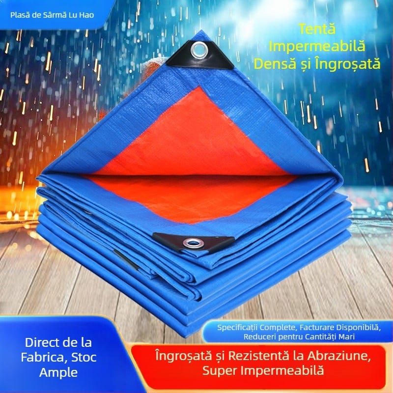 Prelată impermeabilă pentru camioane, din pânză, impermeabilă, en-gros, parasolar îngroșat, protecție solară, pânză impermeabilă, impermeabilă