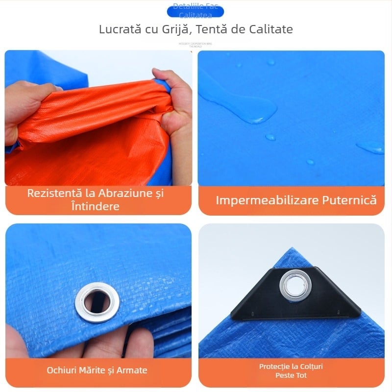 Prelată impermeabilă pentru camioane, din pânză, impermeabilă, en-gros, parasolar îngroșat, protecție solară, pânză impermeabilă, impermeabilă
