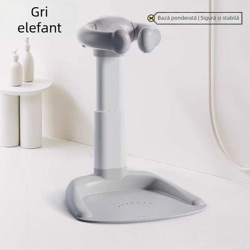 Duș vertical pentru sugari, cadă pentru bebeluși, artefact anti-cădere și anti-alunecare, cadru de suport pentru duș pentru copii mici, spălare a fundului