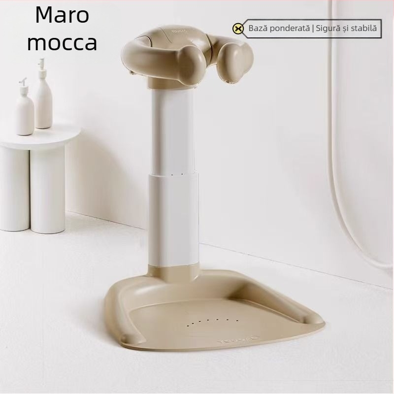 Duș vertical pentru sugari, cadă pentru bebeluși, artefact anti-cădere și anti-alunecare, cadru de suport pentru duș pentru copii mici, spălare a fundului