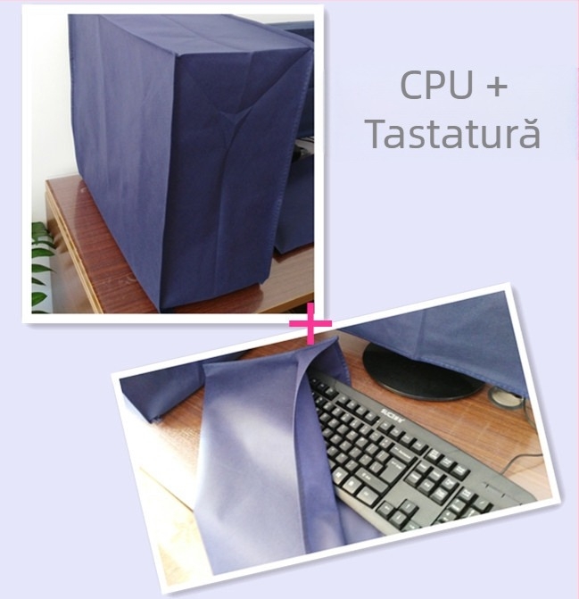 Husă de protecție pentru computer, husă de praf pentru desktop, 32 19 22 24 27 29 inch, husă pentru gazdă LCD, husă din pânză pentru tastatură