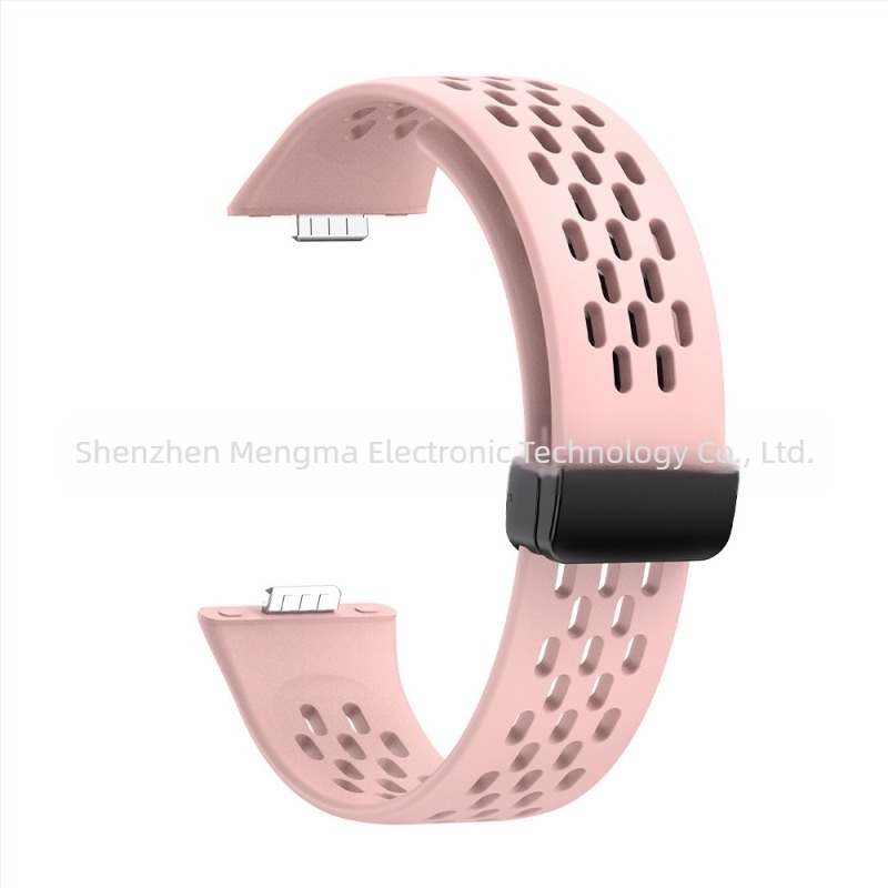 Pentru Huawei WATCH Fit3 Curea din silicon cu cataramă magnetică din plasă Curea pliabilă cu cataramă pentru Huawei WATCH Fit3