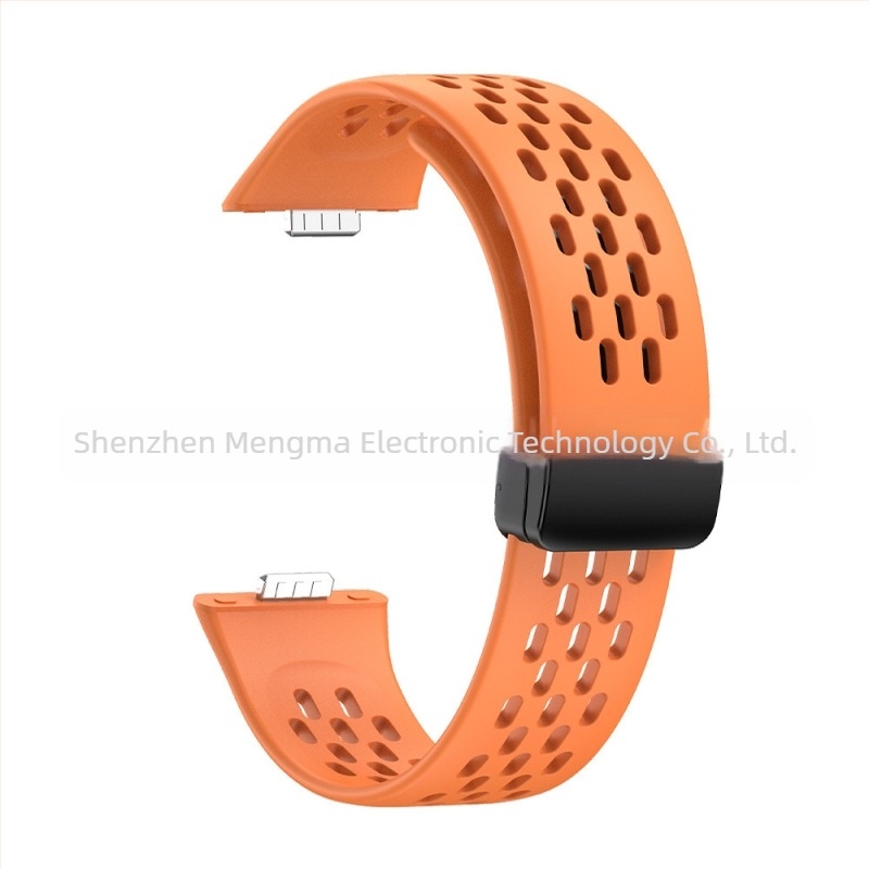 Pentru Huawei WATCH Fit3 Curea din silicon cu cataramă magnetică din plasă Curea pliabilă cu cataramă pentru Huawei WATCH Fit3