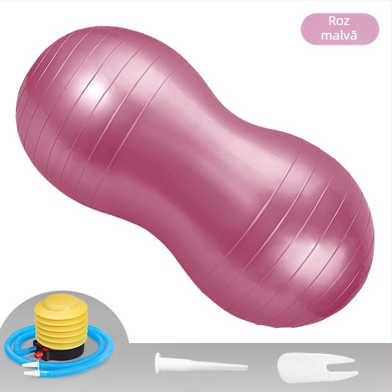 Minge de arahide gonflabilă, îngroșată, rezistentă la explozie, minge de yoga, minge de fitness din PVC, masaj, sporturi de interior, recuperare postpartum, minge capsulă