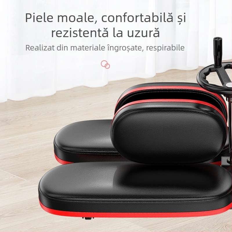 Instrument de întindere cu deschizător forțat de picioare pentru antrenamentul split-urilor, același model ca cel folosit de Wu Xin pentru întindere și deschiderea șoldurilor