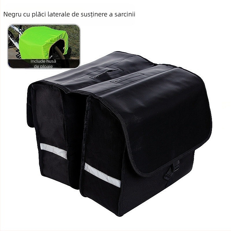 Geantă de bagaje pentru bicicletă de munte, geantă de șa pentru șa spate pentru depozitarea motocicletei electrice, geantă pentru bicicletă, geantă Camel