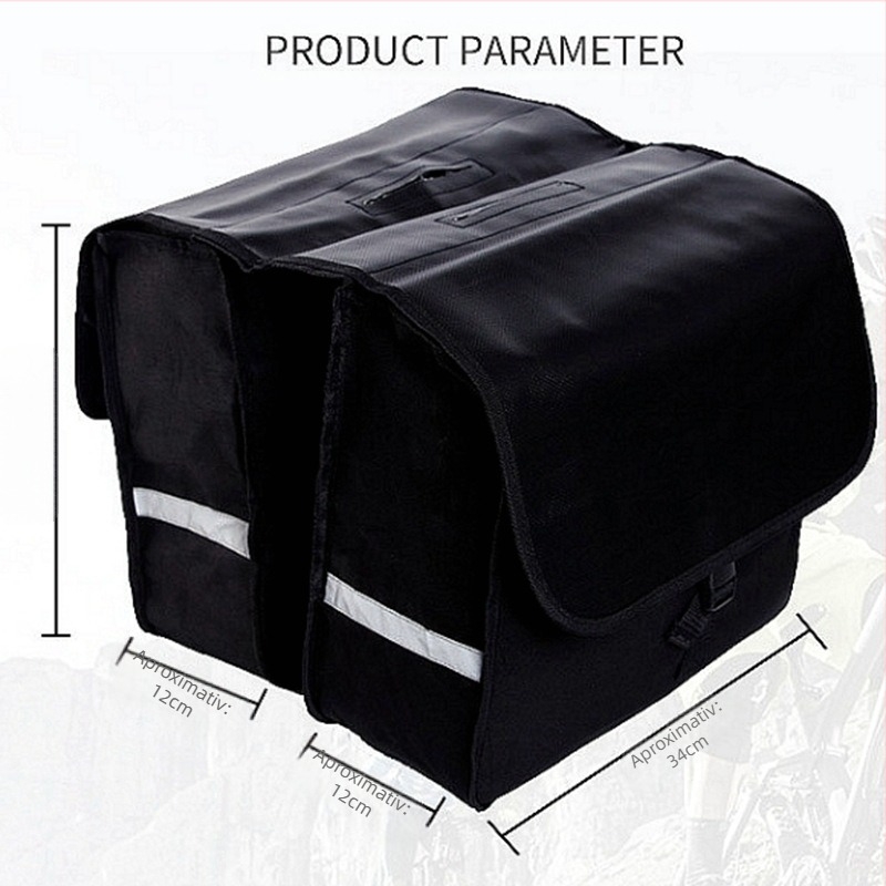 Geantă de bagaje pentru bicicletă de munte, geantă de șa pentru șa spate pentru depozitarea motocicletei electrice, geantă pentru bicicletă, geantă Camel