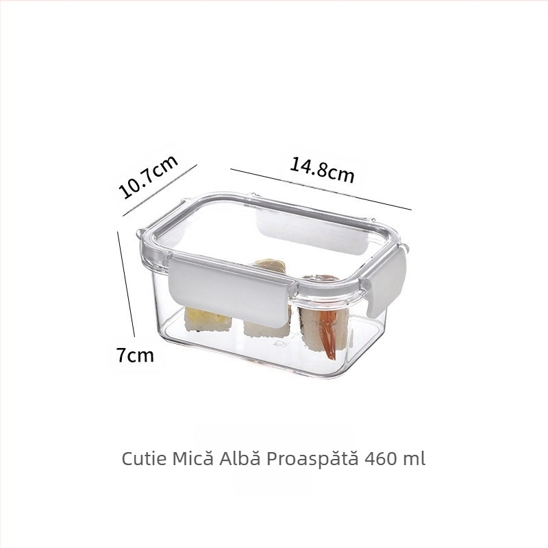 Cutie de depozitare a prospețimii, frigider de calitate alimentară, cutie specială pentru depozitarea congelatelor, cutie sigilată cu capac, borcan pentru alimente, nuci și fructe