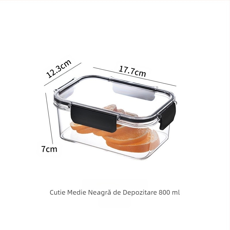 Cutie de depozitare a prospețimii, frigider de calitate alimentară, cutie specială pentru depozitarea congelatelor, cutie sigilată cu capac, borcan pentru alimente, nuci și fructe