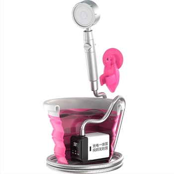 Duș simplu rural fără priză, dușuri pentru șantier, în aer liber, pentru studenți, dormitor, baie, artefact, reîncărcabil, duș de uz casnic