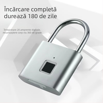 Lacăt cu amprentă pentru depozitare în aer liber Sursă Producător Vânzări directe Lacăt cu amprentă Bluetooth Lacăt cu amprentă