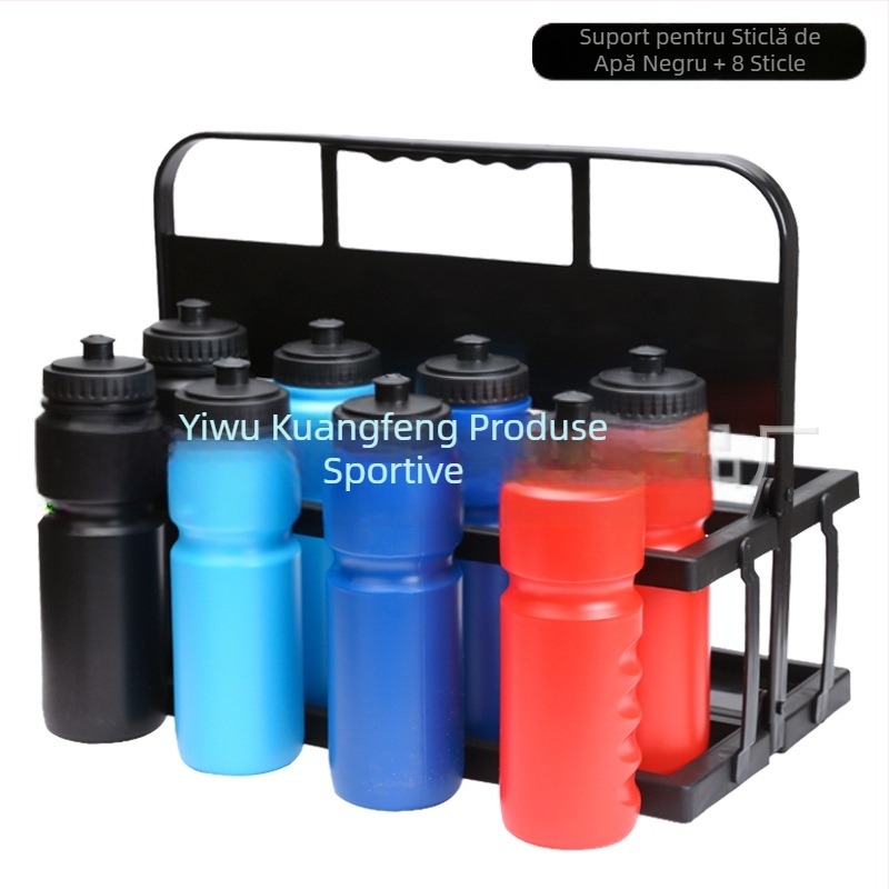 Suport portabil pentru fierbător, en-gros, pliabil, pentru fierbător sportiv, coș de jucător, suport pentru pahar de apă, accesorii de antrenament pentru fotbal cu opt găuri