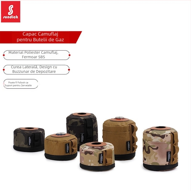 Capac de rezervor de gaz 230, pentru camping în aer liber, pentru clienți montani, capac de protecție, capac izolator, capac anti-cădere, picnic, geantă de depozitare pentru rezervor de gaz 450, pentru gaz lung