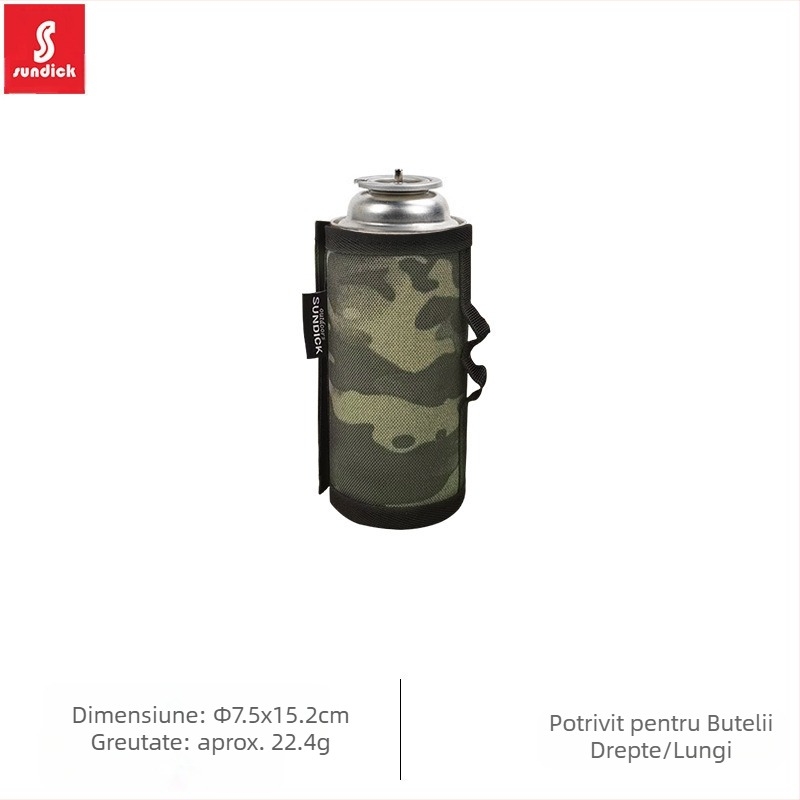 Capac de rezervor de gaz 230, pentru camping în aer liber, pentru clienți montani, capac de protecție, capac izolator, capac anti-cădere, picnic, geantă de depozitare pentru rezervor de gaz 450, pentru gaz lung
