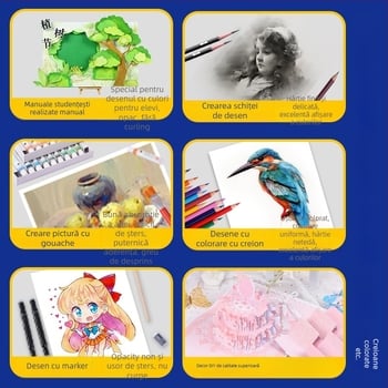 Carton alb olandez 8K4K, carton alb A3, pictură artistică, 300g, marker dur A4, îngroșat, carte de desen, en-gros