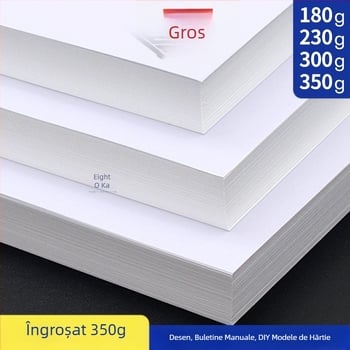 Carton alb olandez 8K4K, carton alb A3, pictură artistică, 300g, marker dur A4, îngroșat, carte de desen, en-gros