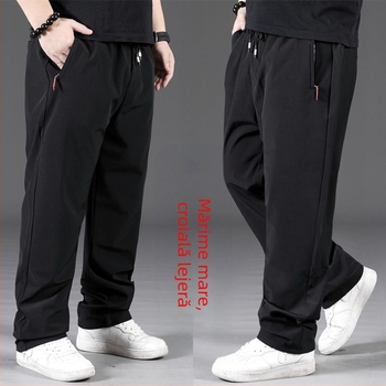 Pantaloni sport bărbați, pantaloni de vară cu uscare rapidă, stil Plus Size, pantaloni sport, stil casual, stil Plus Size