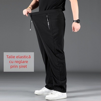 Pantaloni sport bărbați, pantaloni de vară cu uscare rapidă, stil Plus Size, pantaloni sport, stil casual, stil Plus Size