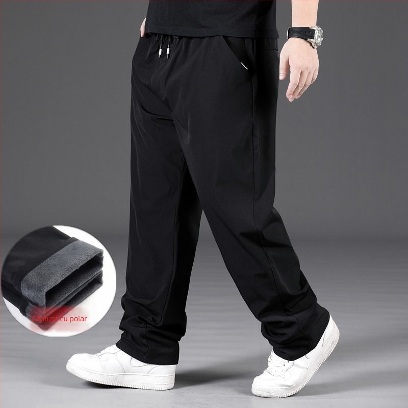 Pantaloni sport bărbați, pantaloni de vară cu uscare rapidă, stil Plus Size, pantaloni sport, stil casual, stil Plus Size