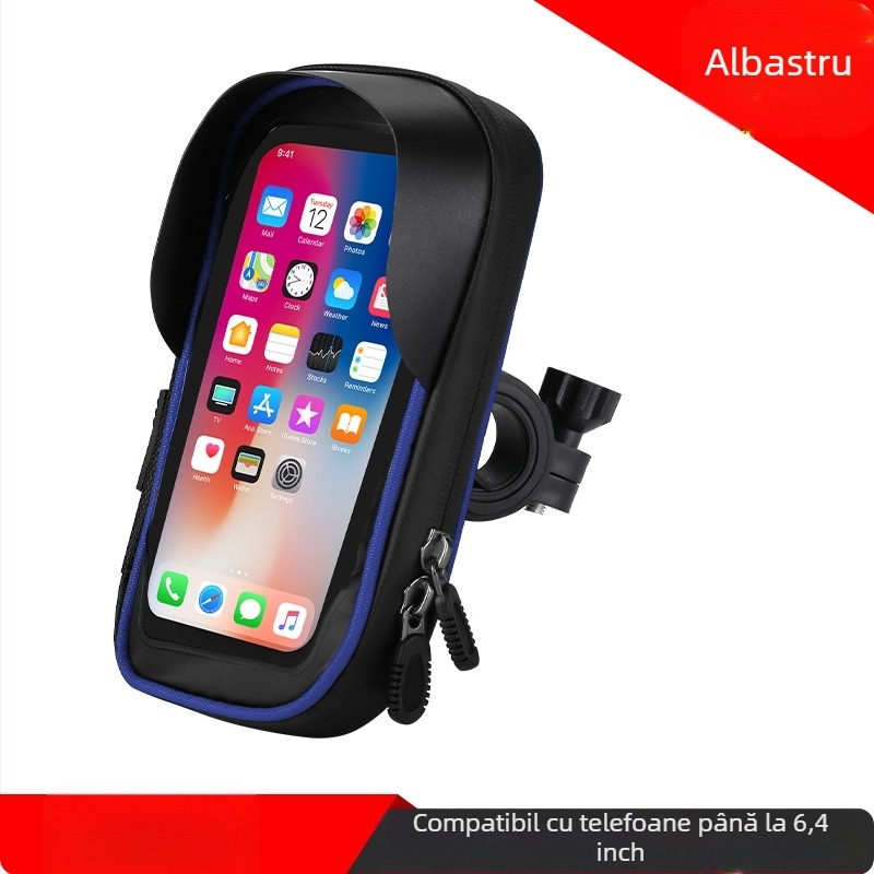 Geantă multifuncțională transfrontalieră pentru telefon mobil, geantă cu ecran tactil pentru transportul pe bicicletă, suport de navigație pentru motociclete, impermeabilă
