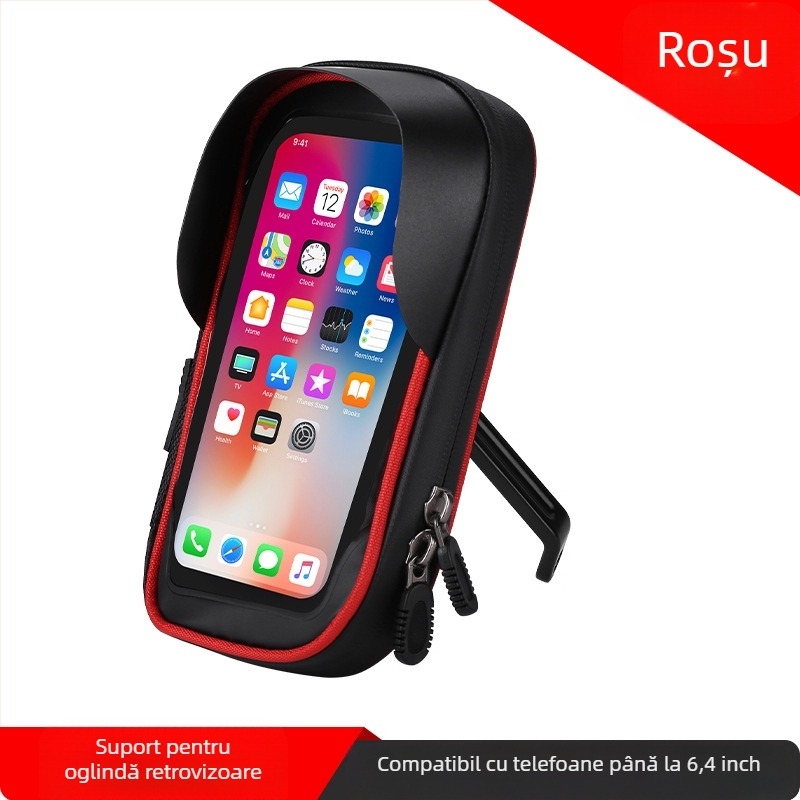 Geantă multifuncțională transfrontalieră pentru telefon mobil, geantă cu ecran tactil pentru transportul pe bicicletă, suport de navigație pentru motociclete, impermeabilă