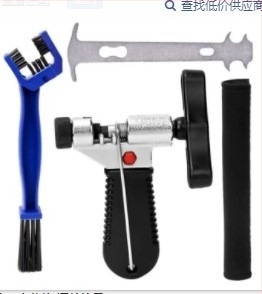 Perie de curățare a lanțului cu trei laturi, en-gros, perie de lanț de bicicletă, perie de lanț de motocicletă, perie mare de curățare a plăcii de periere