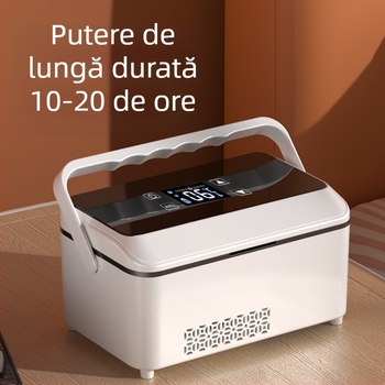 Kubao frigider portabil pentru insulină mini mașină acasă cu dublă utilizare, refrigerare 0-8 grade US8, frigider mic reîncărcabil