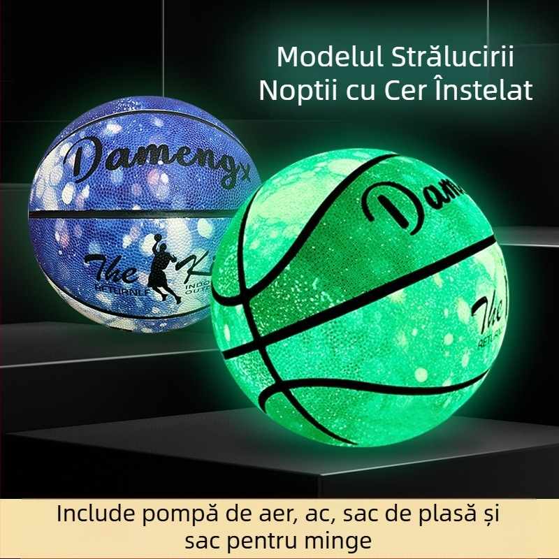 Minge de baschet autentică luminoasă profesională nr. 5 nr. 7 pentru copii, adulți, școli primare, în aer liber, standard special, rezistentă la uzură