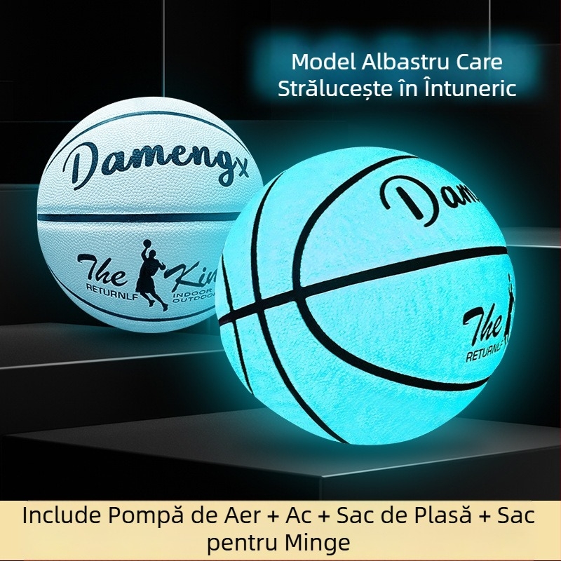 Minge de baschet autentică luminoasă profesională nr. 5 nr. 7 pentru copii, adulți, școli primare, în aer liber, standard special, rezistentă la uzură