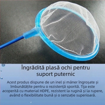 Plasă de pescuit plasă de pescuit de buzunar plasă densă pentru copii acasă pescuit auriu lingură pescuit excremente de pește pește mini copie plasă de pescuit echipament de pescuit