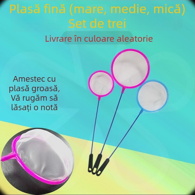 Plasă de pescuit plasă de pescuit de buzunar plasă densă pentru copii acasă pescuit auriu lingură pescuit excremente de pește pește mini copie plasă de pescuit echipament de pescuit