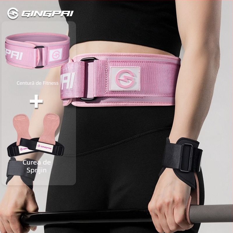 Centură de fitness pentru bărbați, genuflexiuni, tracțiune dură, lepuit, centură de protecție profesională pentru femei, echipament de antrenament, presurizată, cu velcro adeziv rapid