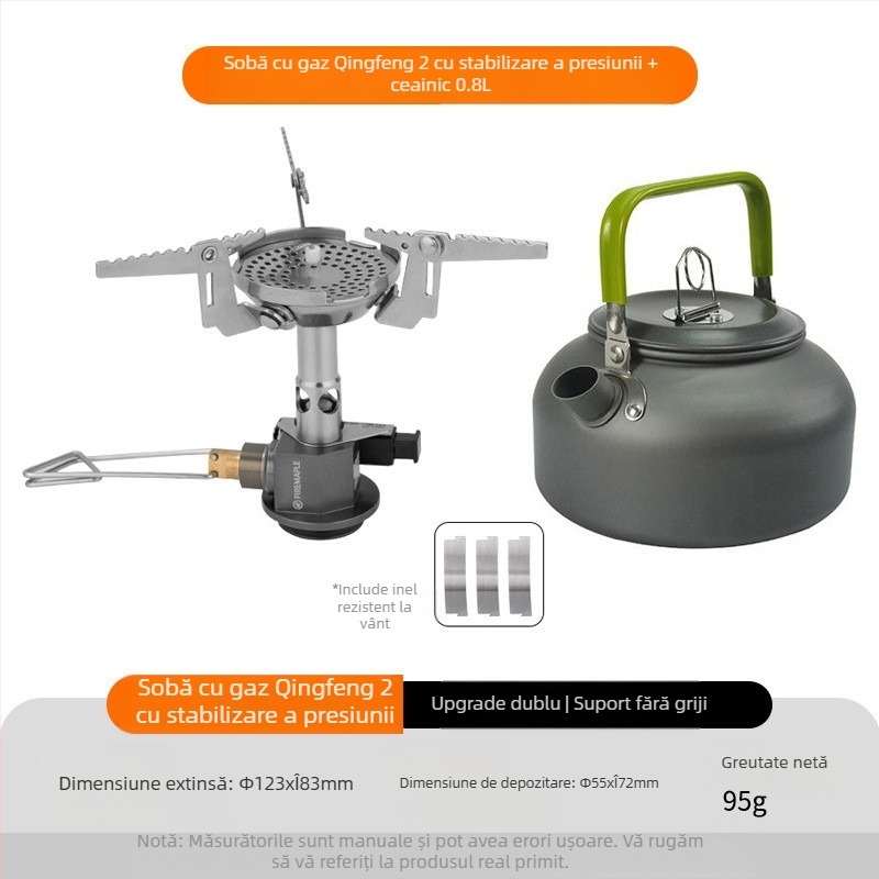 Oală universală multifuncțională Green II Hot Single Pot, vase de gătit în aer liber, camping, drumeții, alpinism, vase de gătit, gătit