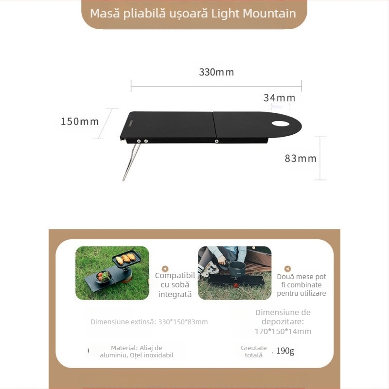 Oală universală multifuncțională Green II Hot Single Pot, vase de gătit în aer liber, camping, drumeții, alpinism, vase de gătit, gătit