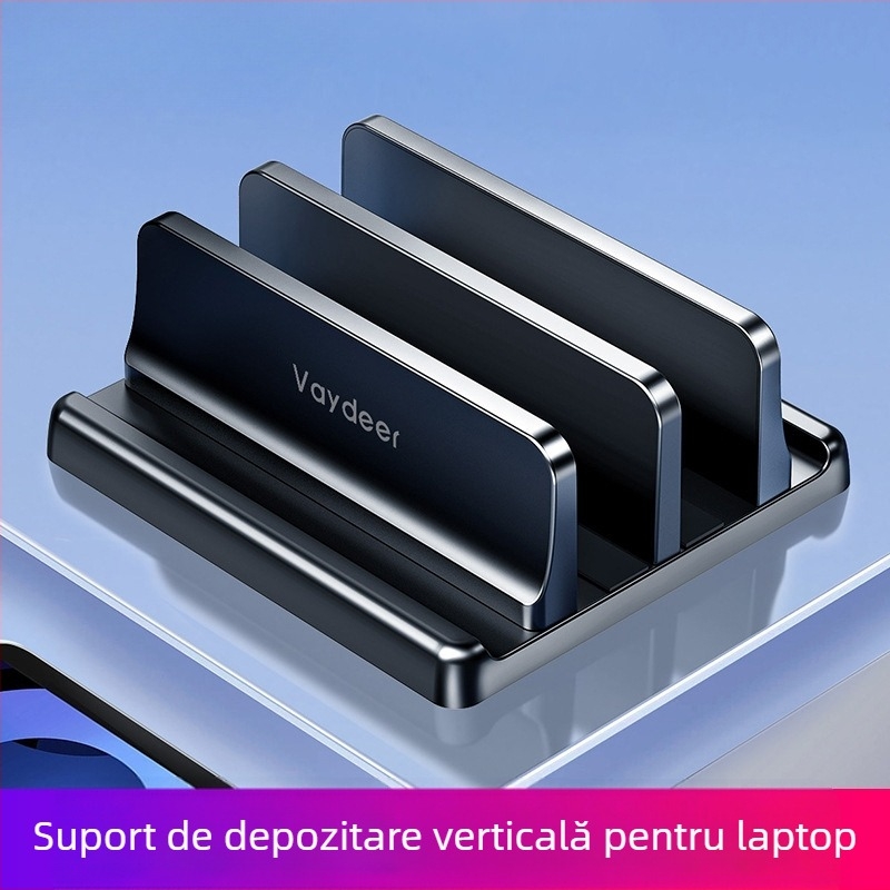 Suport vertical pentru notebook, lateral, vertical, pentru afișaj extern, suspendat, suport pentru disiparea căldurii, depozitare aplicabilă m