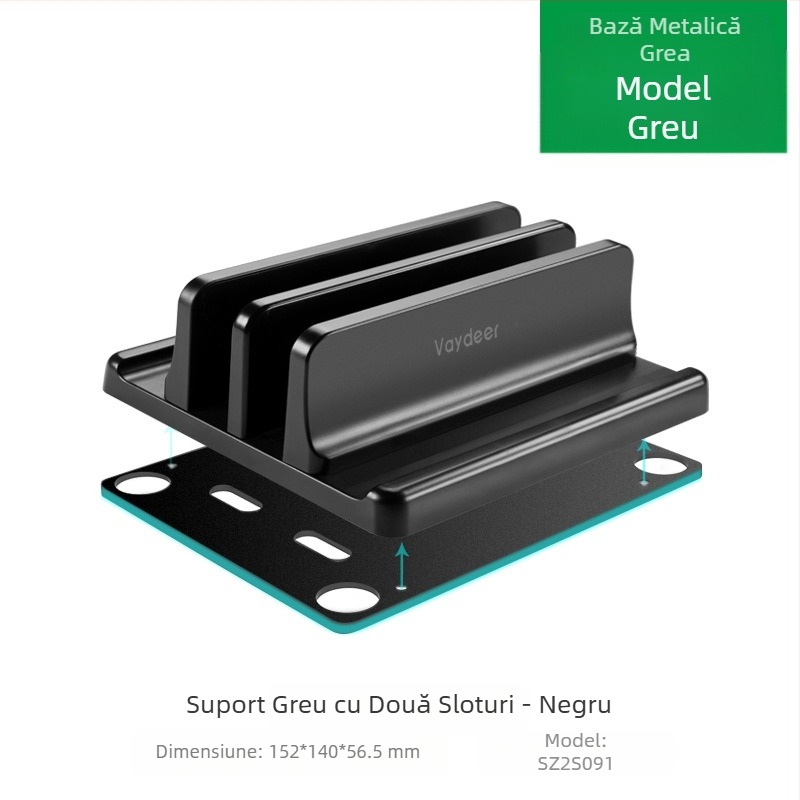 Suport vertical pentru notebook, lateral, vertical, pentru afișaj extern, suspendat, suport pentru disiparea căldurii, depozitare aplicabilă m