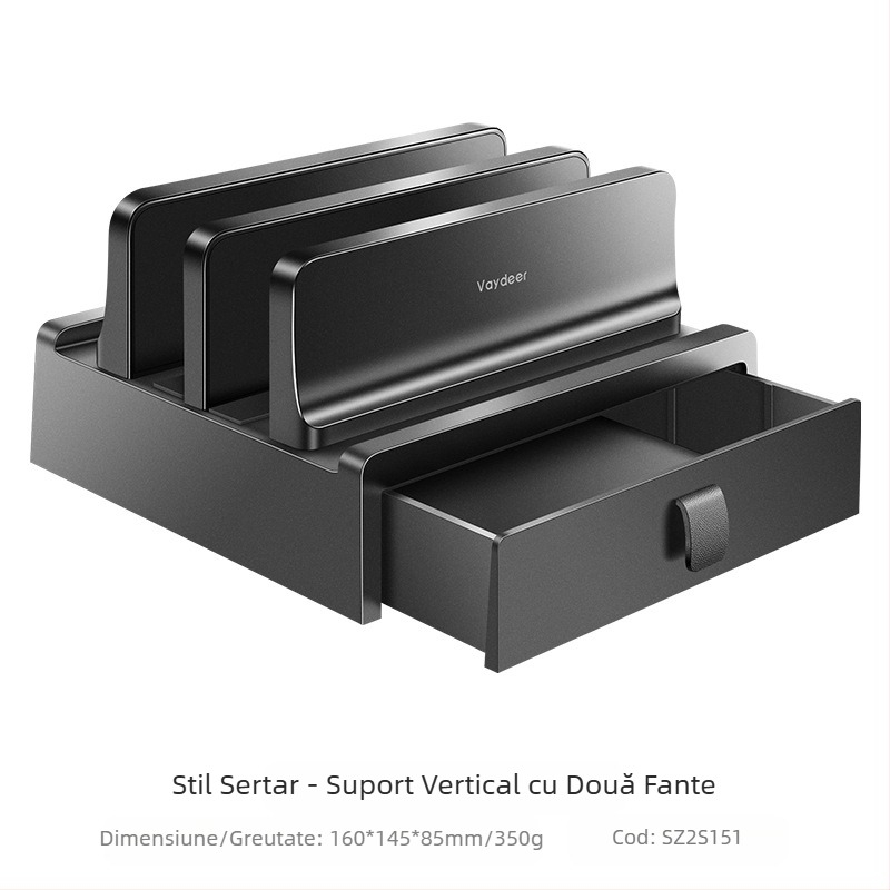 Suport vertical pentru notebook, lateral, vertical, pentru afișaj extern, suspendat, suport pentru disiparea căldurii, depozitare aplicabilă m