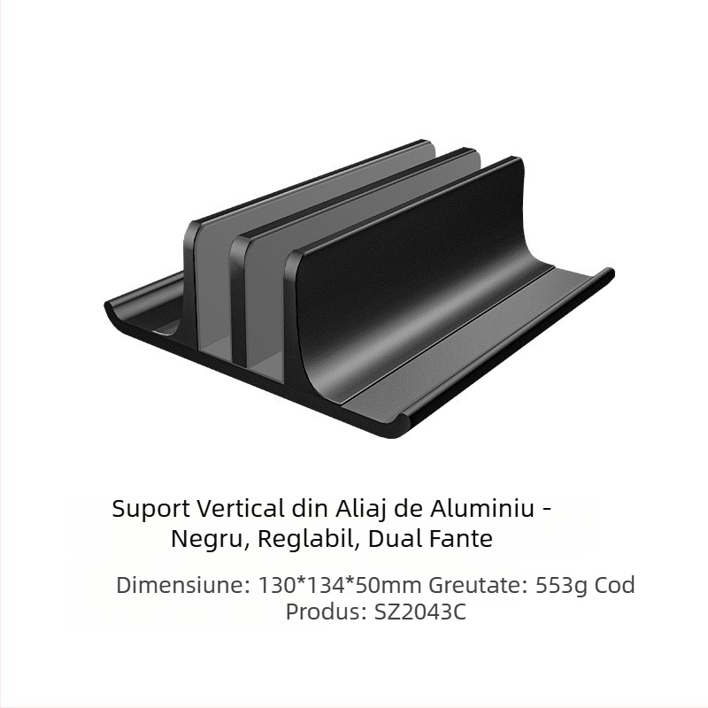 Suport vertical pentru notebook, lateral, vertical, pentru afișaj extern, suspendat, suport pentru disiparea căldurii, depozitare aplicabilă m