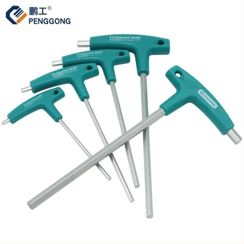 cheie hexagonală tip T, șurubelniță hexagonală metrică cu cap plat, alungită, 6, scule unghiulare 2