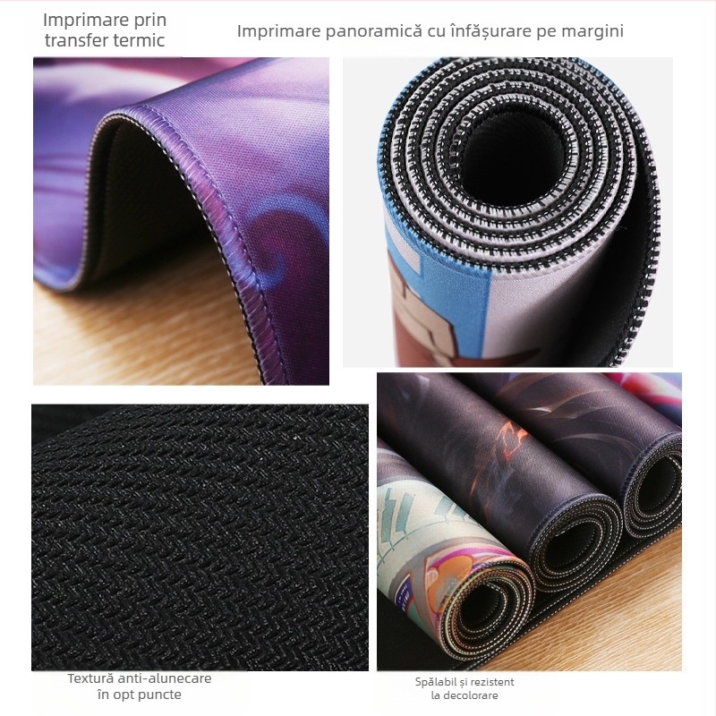 Internet cafe e-sports game mouse pad frumusețe supradimensionat gros computer tastatură birou joc dormitor masă pad en-gros