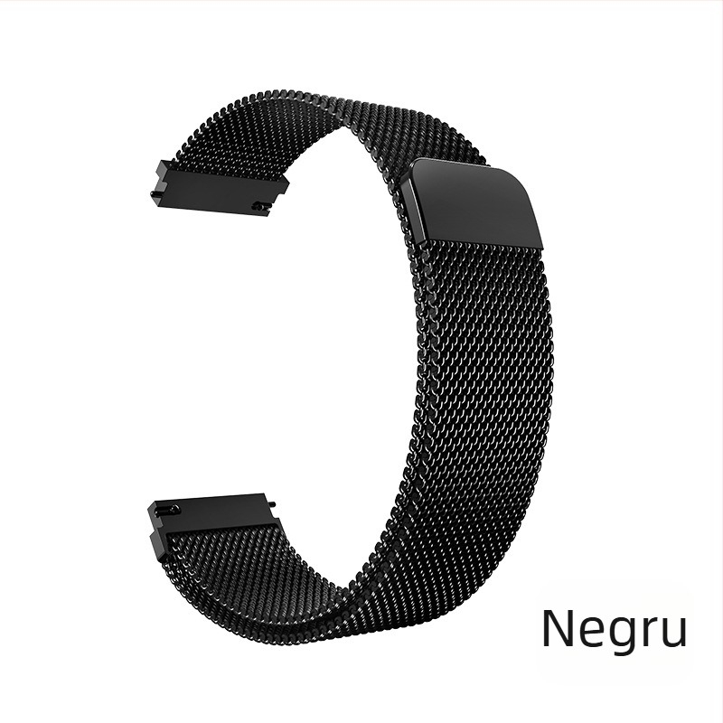 Curea de ceas Milanese magnetică GT6 din oțel inoxidabil 22 mm, potrivită pentru Huawei Watch 54 Samsung Xiaomi S4 Garmin